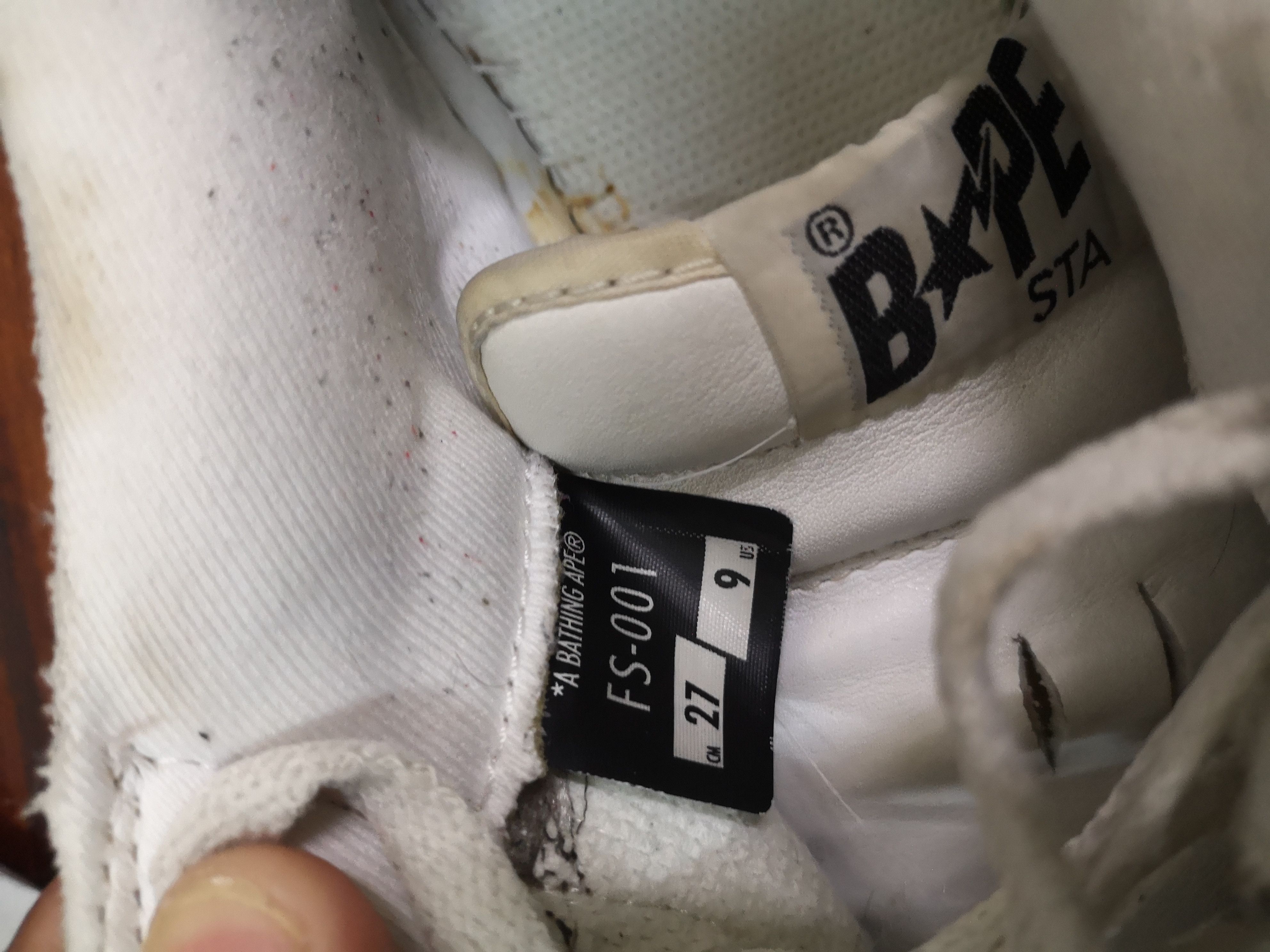Bape Bapesta Sneakers Size US 9 / EU 42 - 22 Thumbnail