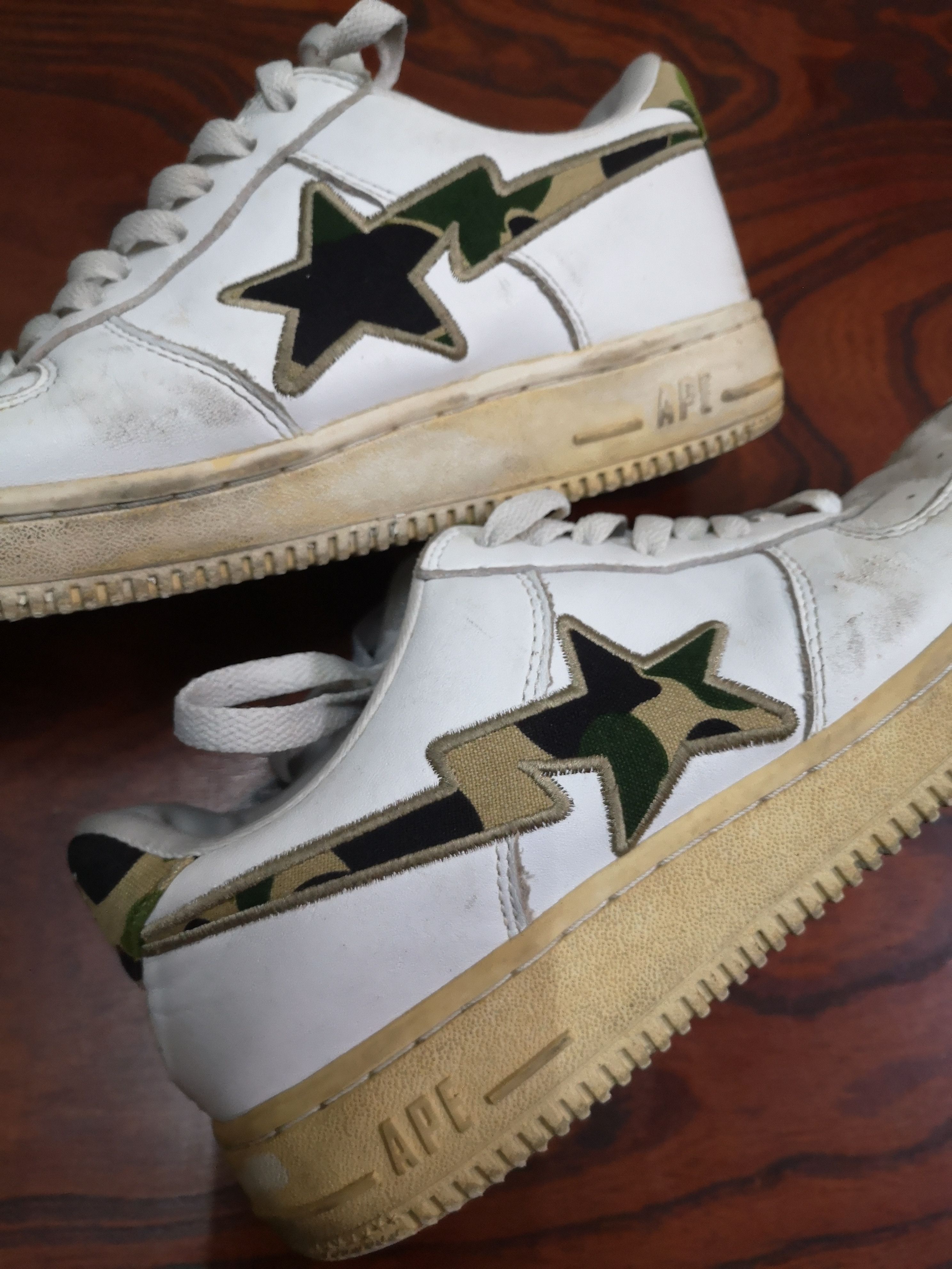 Bape Bapesta Sneakers Size US 9 / EU 42 - 13 Thumbnail
