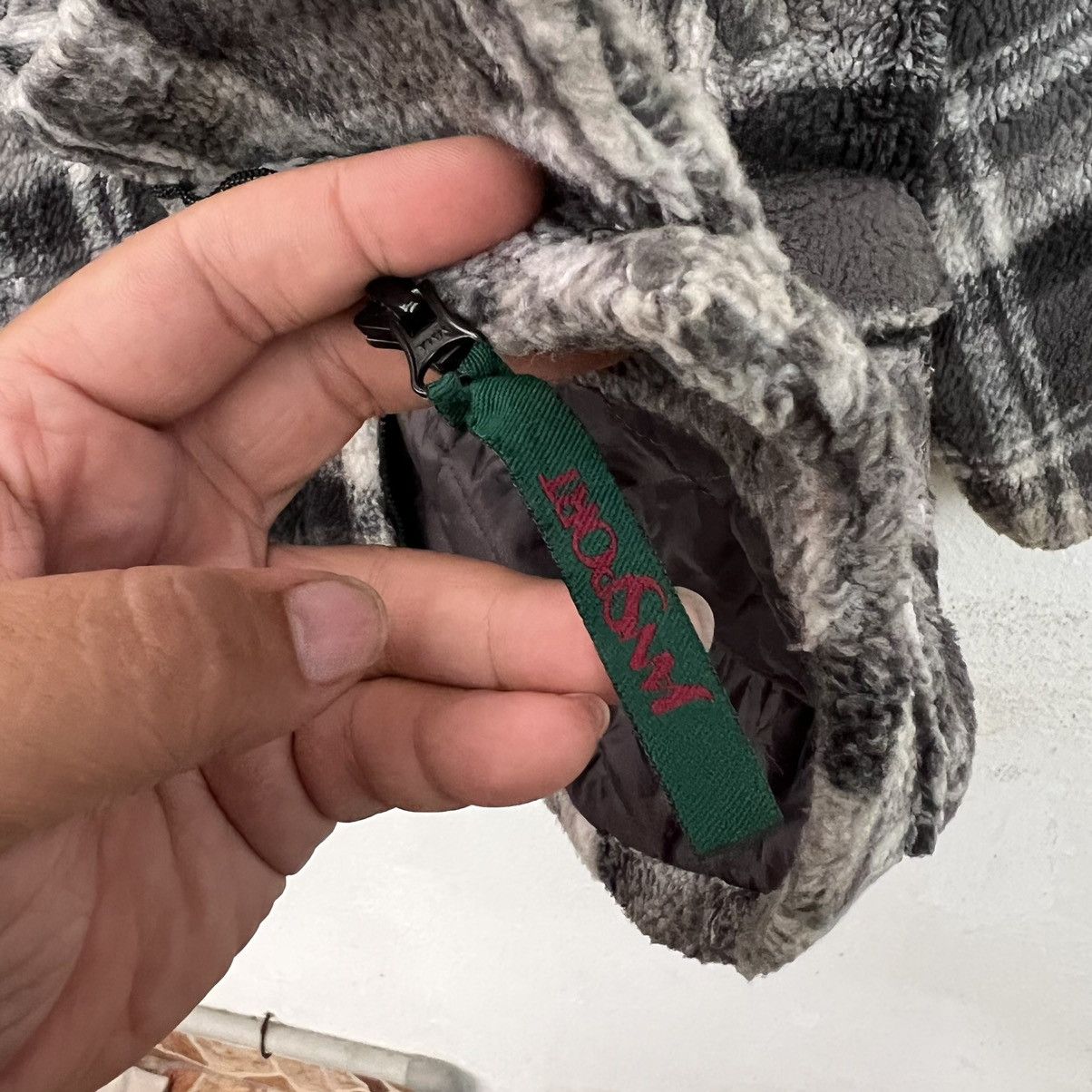 Japanese Brand VINTAGE JANSPORT FLEECE JACKET TARTAN DESIGN Size US M / EU 48-50 / 2 - 10 Thumbnail
