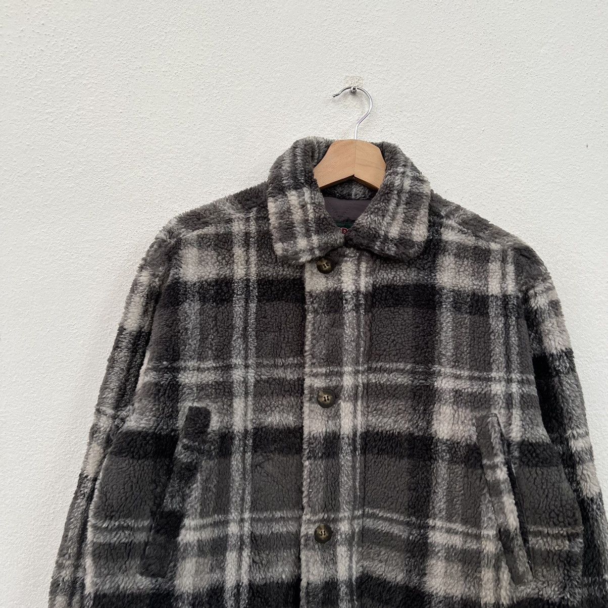 Japanese Brand VINTAGE JANSPORT FLEECE JACKET TARTAN DESIGN Size US M / EU 48-50 / 2 - 3 Thumbnail