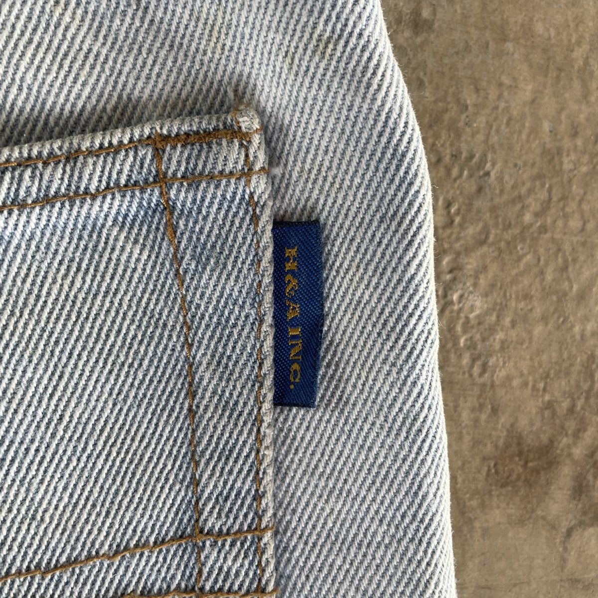 Japanese Brand W28x29🔥 Vintage Japanese Light Wash Faded Denim Jeans Pants Size US 28 / EU 44 - 8 Thumbnail