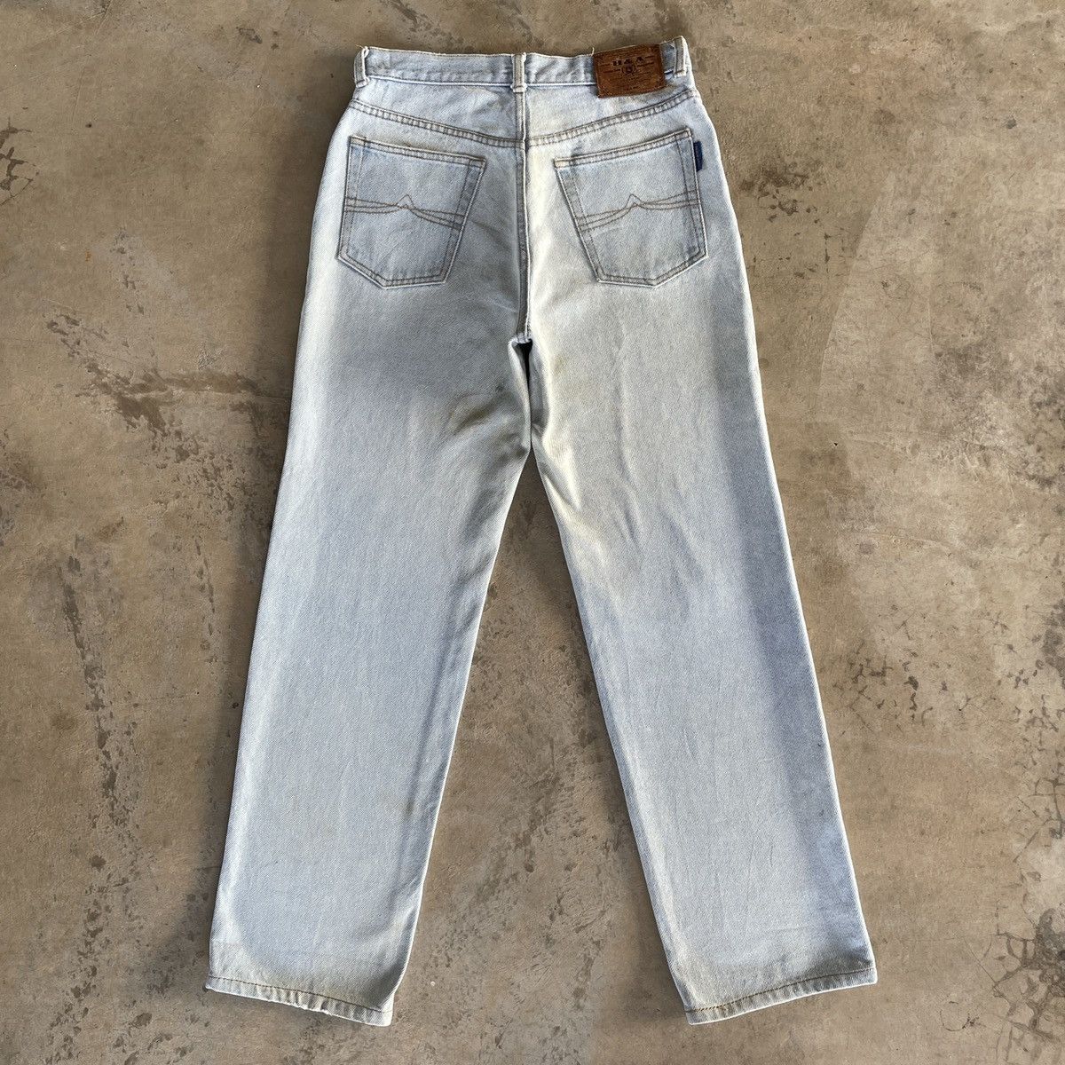 Japanese Brand W28x29🔥 Vintage Japanese Light Wash Faded Denim Jeans Pants Size US 28 / EU 44 - 12 Thumbnail