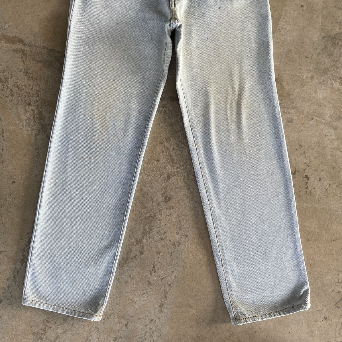 Japanese Brand W28x29🔥 Vintage Japanese Light Wash Faded Denim Jeans Pants Size US 28 / EU 44 - 4 Thumbnail