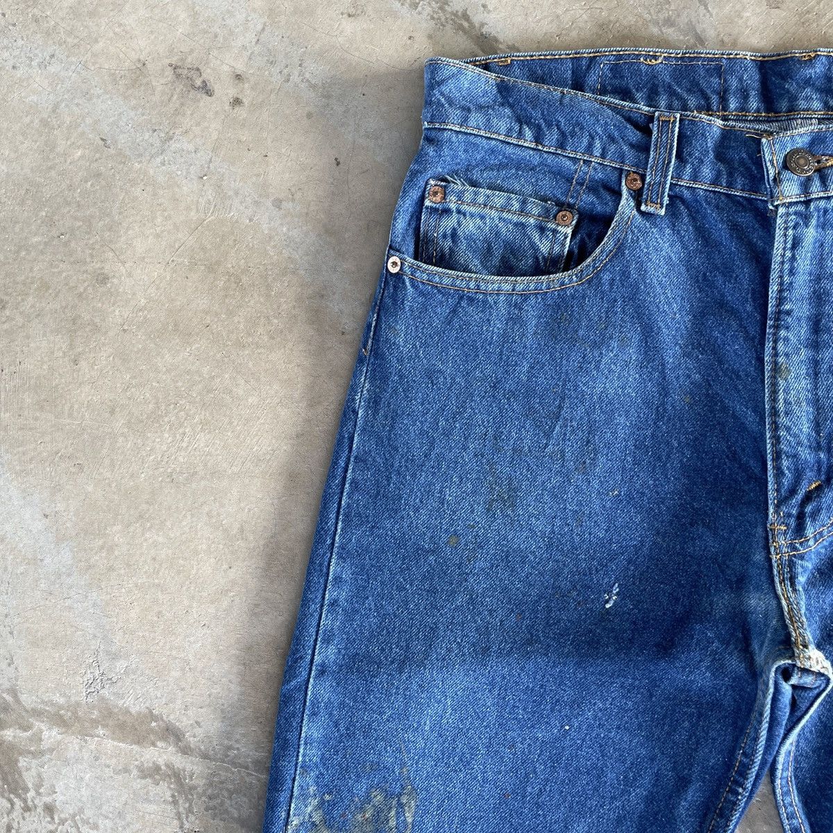Levi's Vintage Levi’s 505 Paint Splashes Made In Usa Jeans Pants Size US 32 / EU 48 - 5 Thumbnail