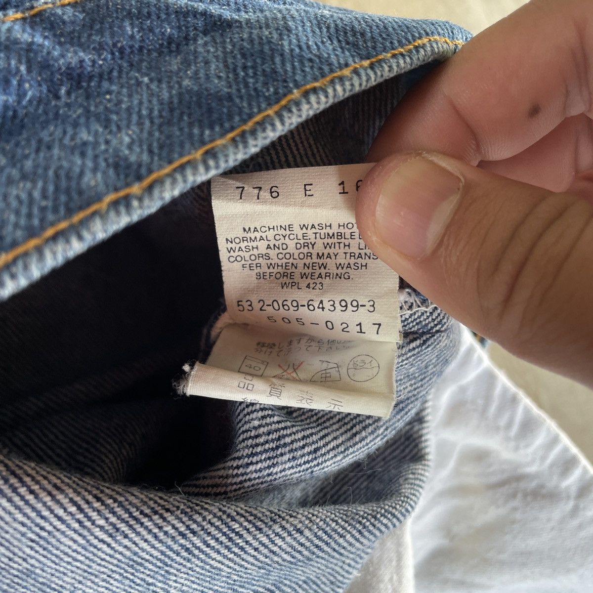 Levi's Vintage Levi’s 505 Paint Splashes Made In Usa Jeans Pants Size US 32 / EU 48 - 11 Thumbnail