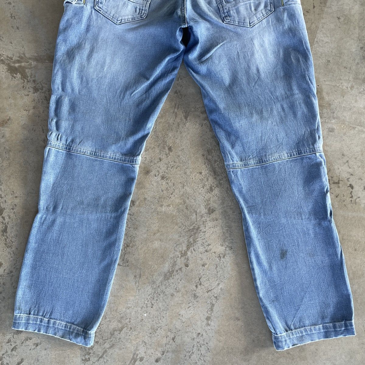 Japanese Brand W38💥 Vintage Japanese Toraichi Faded Denim Cargo Tactical Size US 38 / EU 54 - 10 Thumbnail