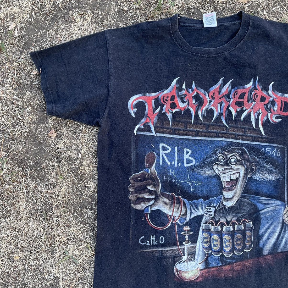Vintage Vintage 90s Graphic Band Tee Sun Faded Grunge Streetwear L Size US L / EU 52-54 / 3 - 3 Thumbnail
