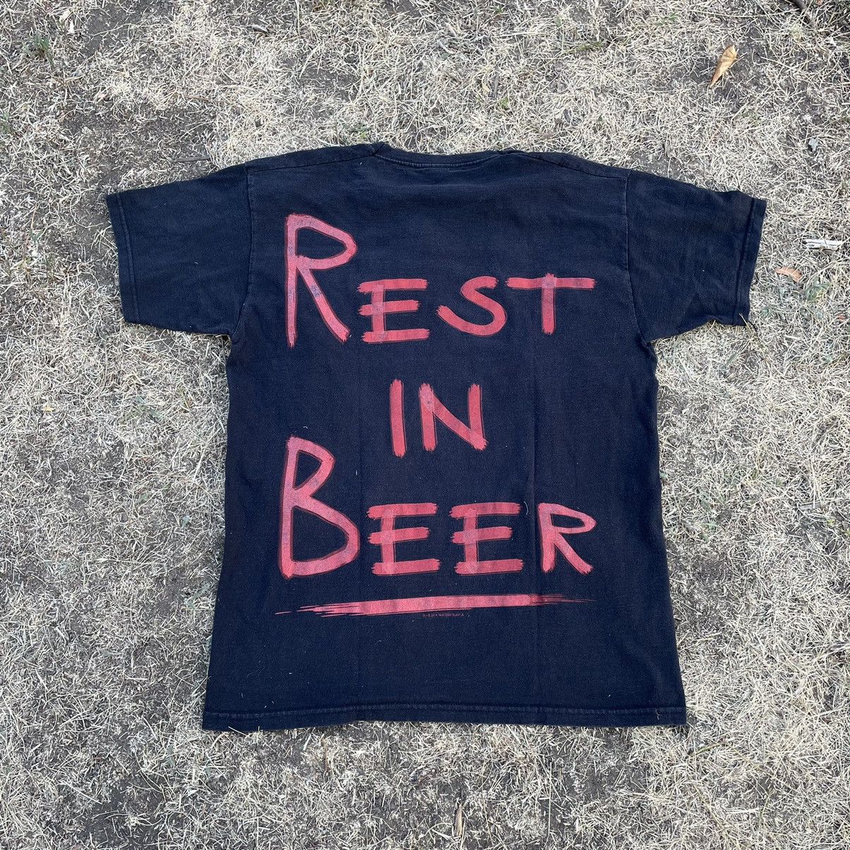 Vintage Vintage 90s Graphic Band Tee Sun Faded Grunge Streetwear L Size US L / EU 52-54 / 3 - 6 Thumbnail