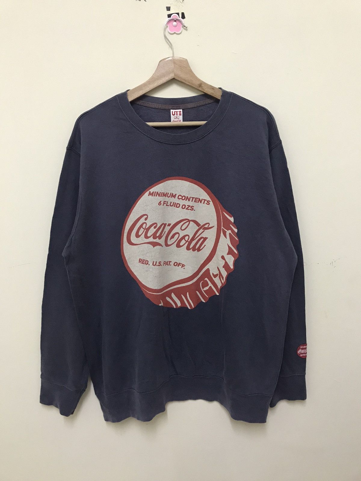 Coca Cola × Japanese Brand Vintage 2014 Coca Cola Sweatshirt Big Logo Size US XL / EU 56 / 4 - 3 Thumbnail