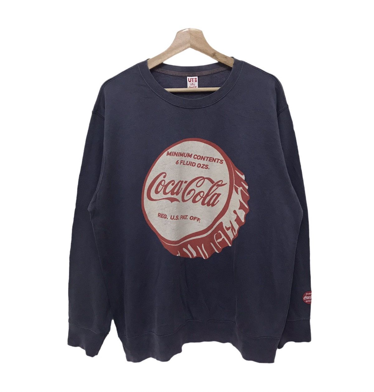 Coca Cola × Japanese Brand Vintage 2014 Coca Cola Sweatshirt Big Logo Size US XL / EU 56 / 4 - 1 Thumbnail