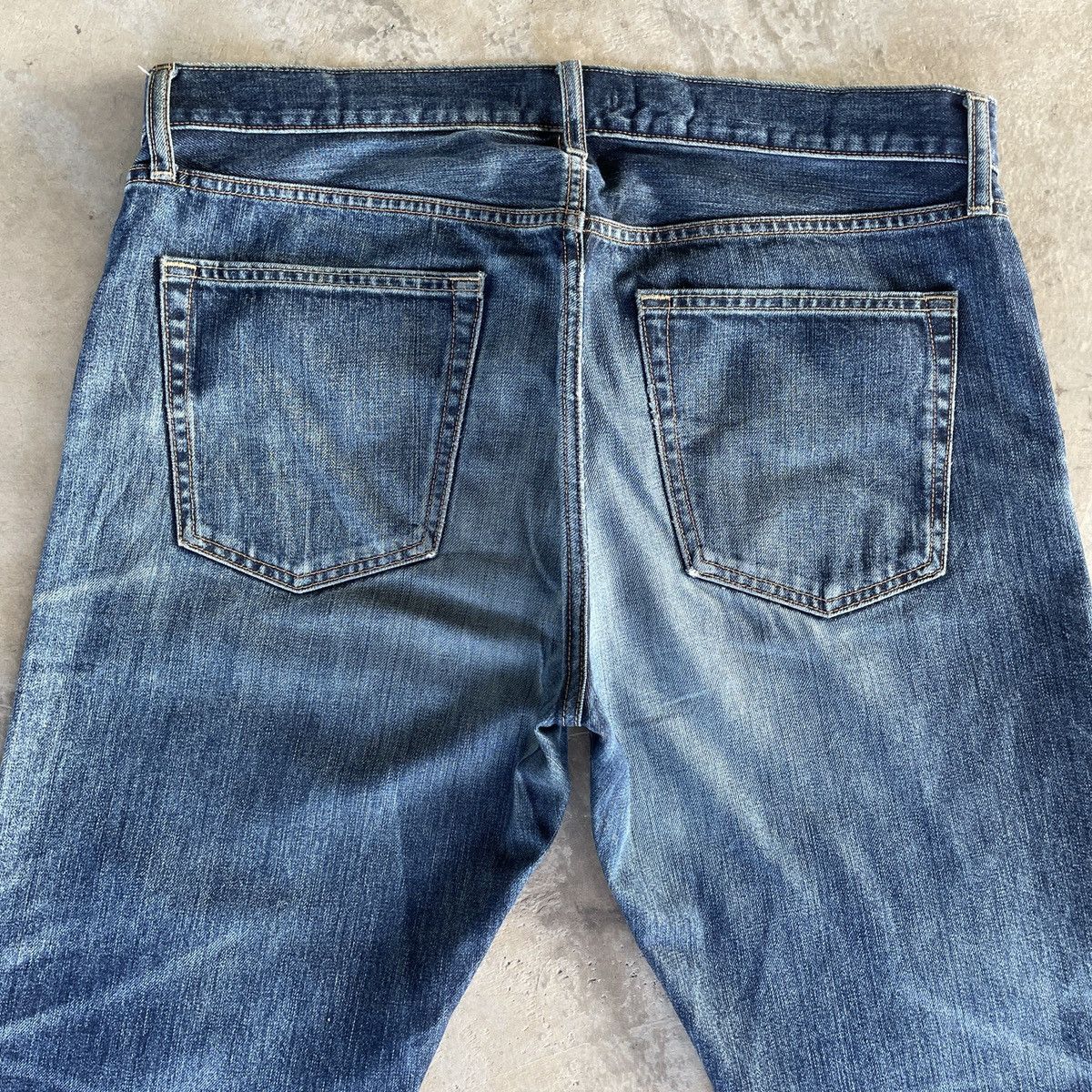 Japanese Brand Vintage Japanese brand Faded Denim Jeans Pants W36x26 Size US 36 / EU 52 - 9 Thumbnail