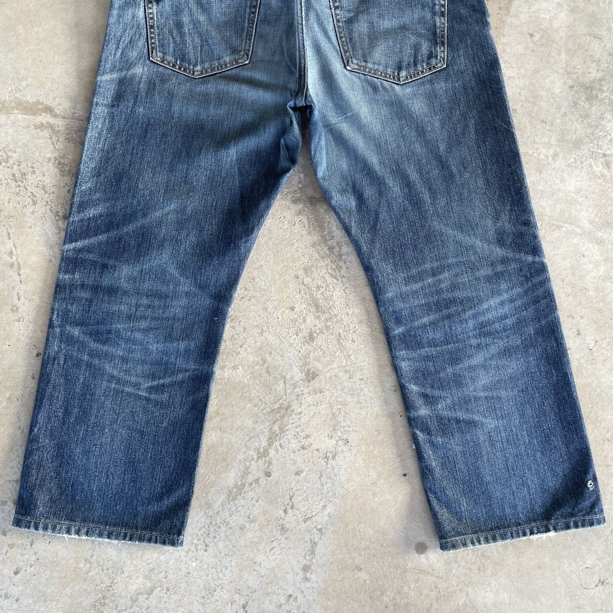 Japanese Brand Vintage Japanese brand Faded Denim Jeans Pants W36x26 Size US 36 / EU 52 - 10 Thumbnail
