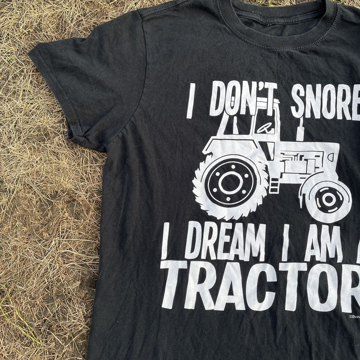 Vintage Vintage Y2K Graphic Tee Tractor Humor Sun Faded Wide Leg M Size US M / EU 48-50 / 2 - 2 Thumbnail