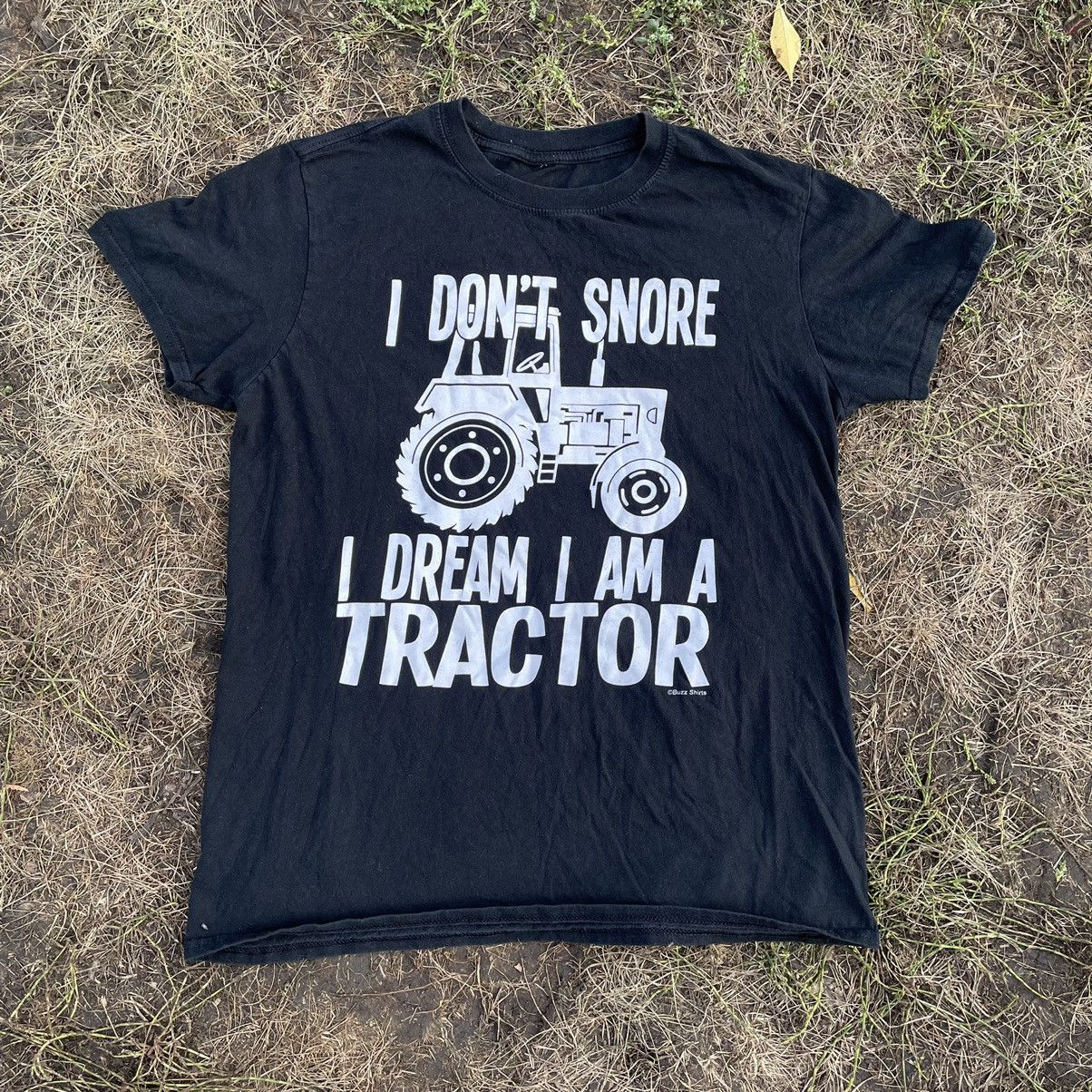 Vintage Vintage Y2K Graphic Tee Tractor Humor Sun Faded Wide Leg M Size US M / EU 48-50 / 2 - 1 Thumbnail