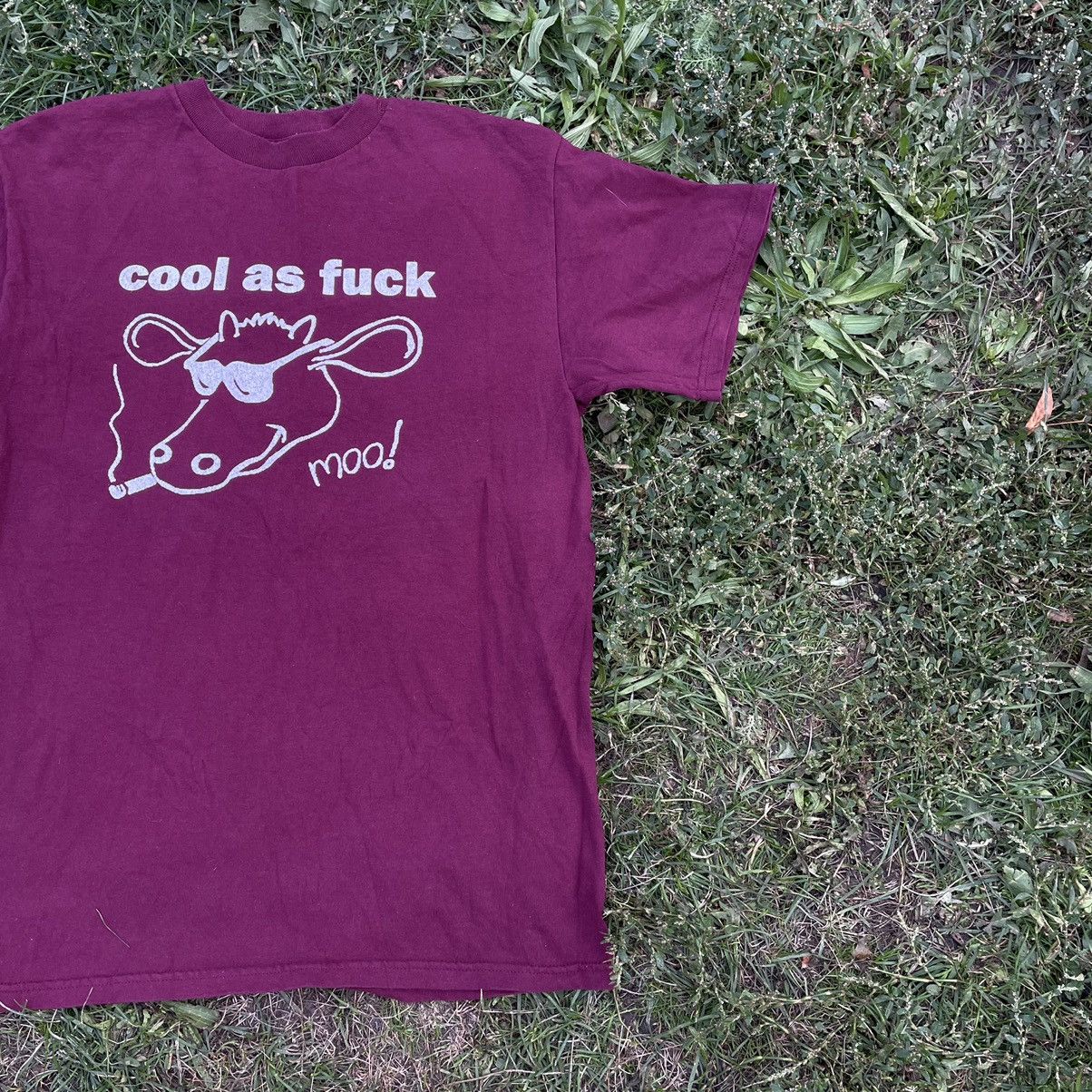 Vintage Vintage Y2K ADULT Tee CK Buymypiece Humor L Size US L / EU 52-54 / 3 - 3 Thumbnail
