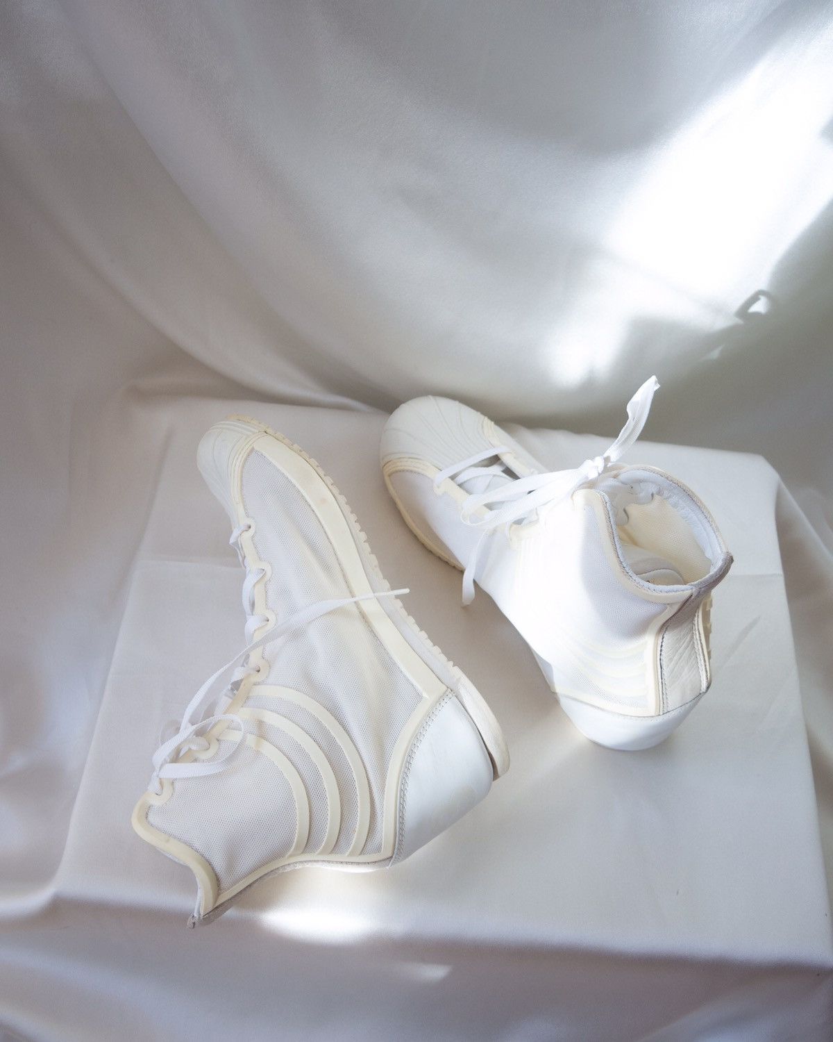 Y-3 Adidas Y-3 Yohji Yamamoto Hidden Heel Sneakers Size US 5.5 / IT 35.5 - 10 Thumbnail