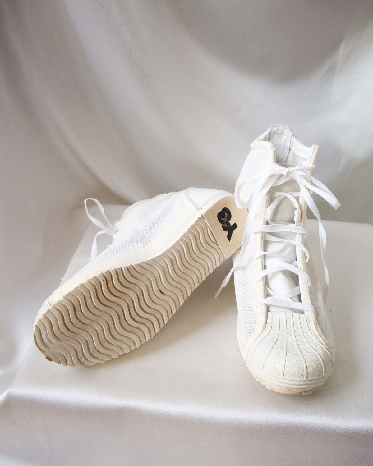 Y-3 Adidas Y-3 Yohji Yamamoto Hidden Heel Sneakers Size US 5.5 / IT 35.5 - 12 Thumbnail