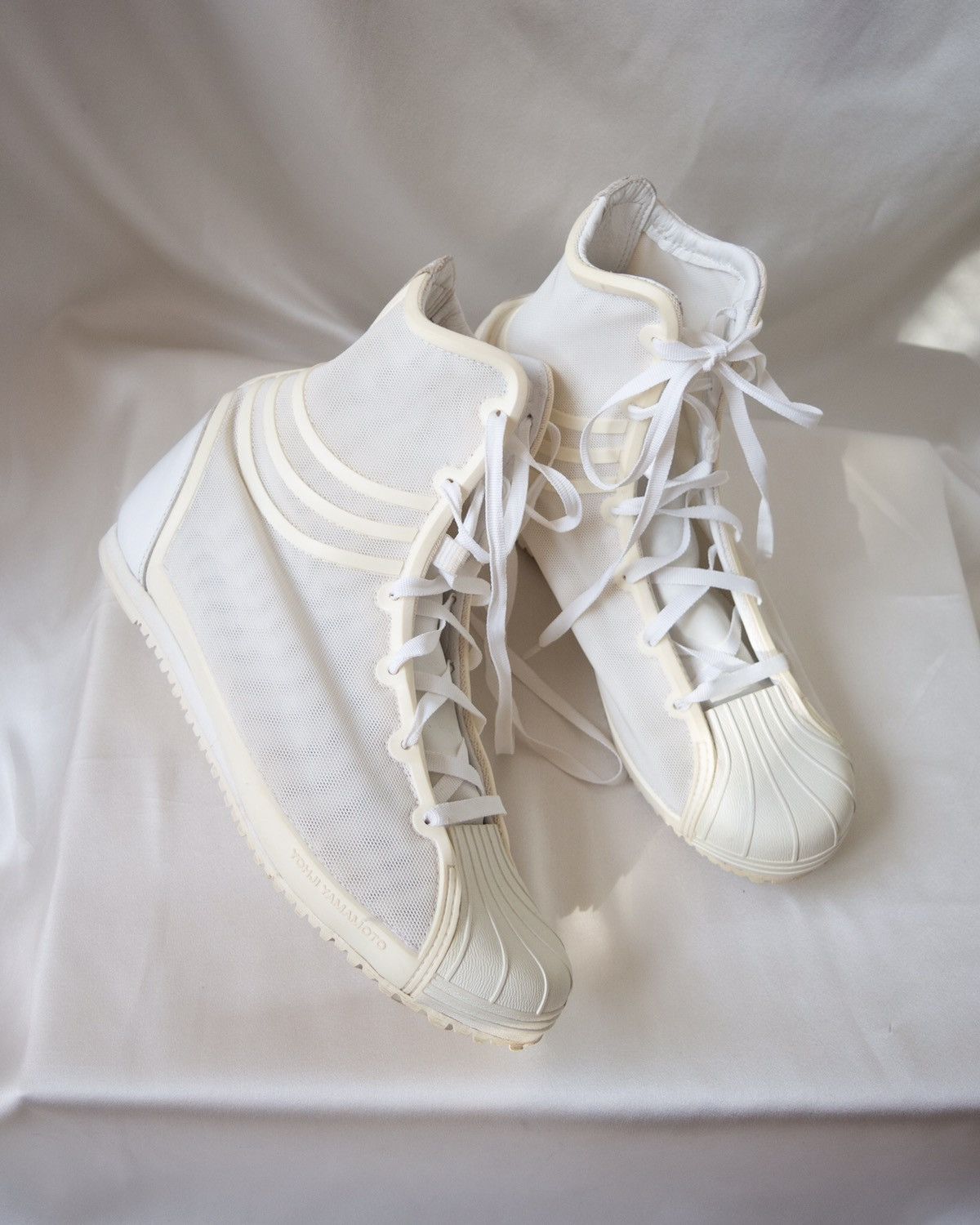 Y-3 Adidas Y-3 Yohji Yamamoto Hidden Heel Sneakers Size US 5.5 / IT 35.5 - 3 Thumbnail