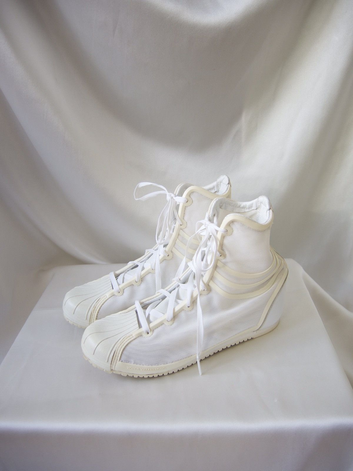Y-3 Adidas Y-3 Yohji Yamamoto Hidden Heel Sneakers Size US 5.5 / IT 35.5 - 6 Thumbnail