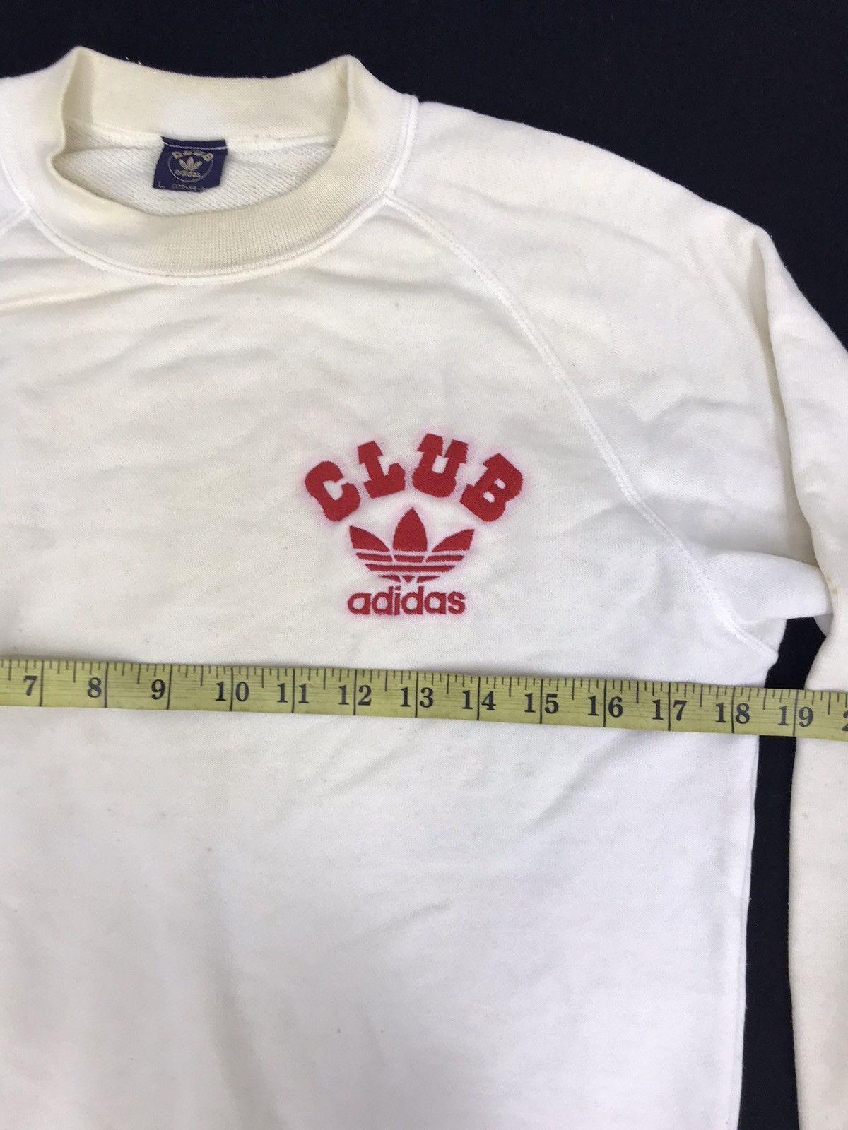 Adidas Vintage Adidas Club Big Logo Sweatshirt Jacket Trefoil Size US M / EU 48-50 / 2 - 6 Thumbnail