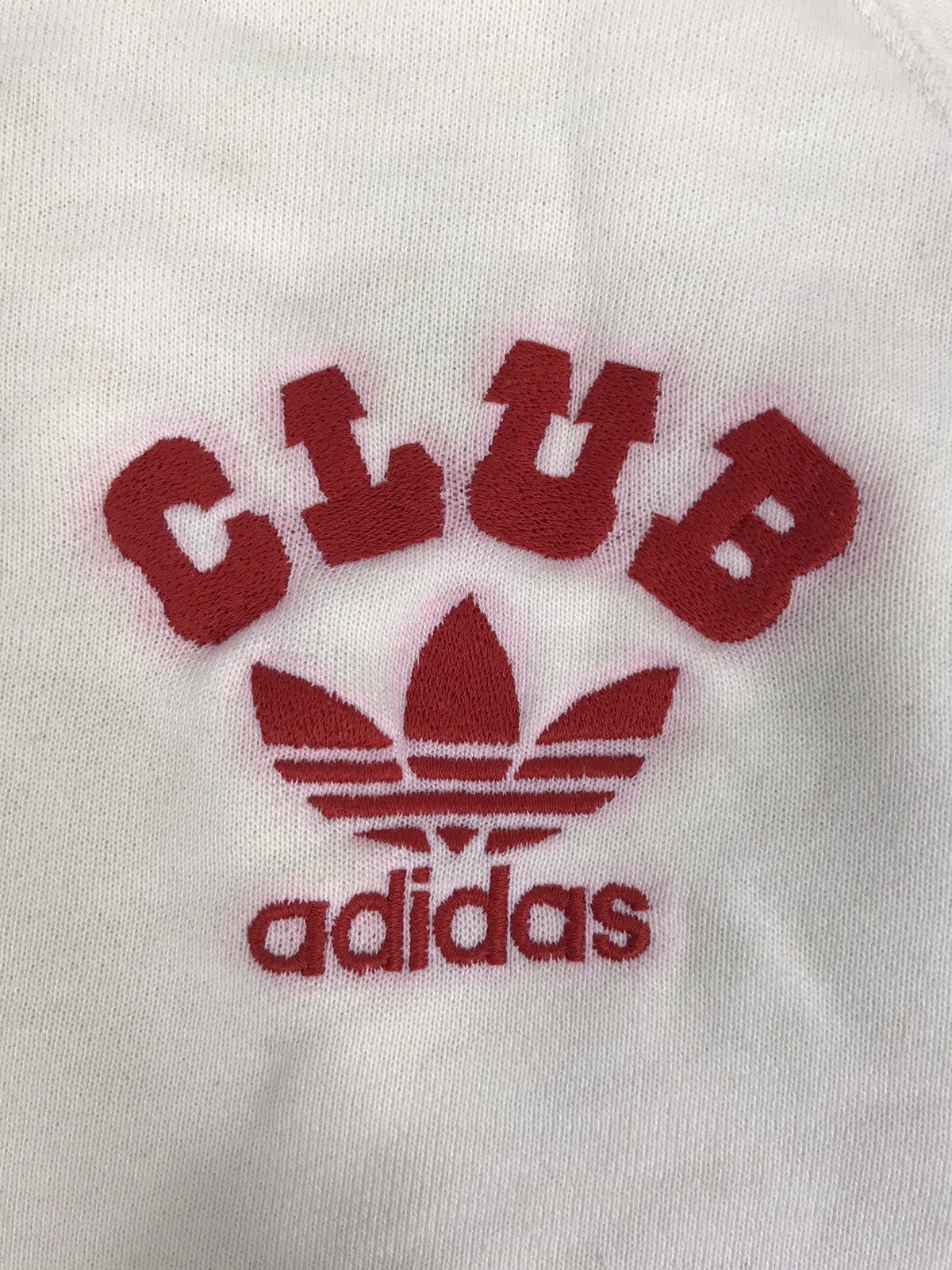 Adidas Vintage Adidas Club Big Logo Sweatshirt Jacket Trefoil Size US M / EU 48-50 / 2 - 3 Thumbnail