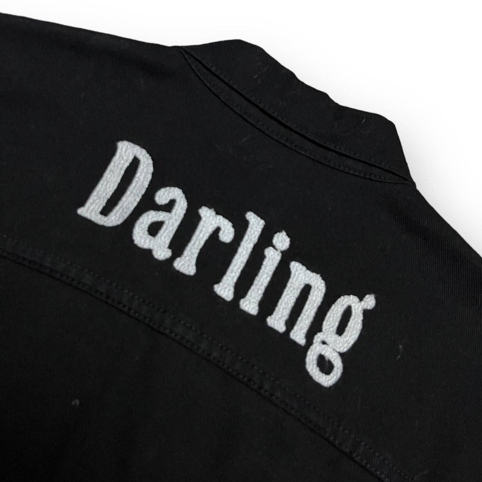 Brandy Melville Brandy Melville x John Galt Collab DARLING Denim Jean Jacket Size M / US 6-8 / IT 42-44 - 3 Thumbnail