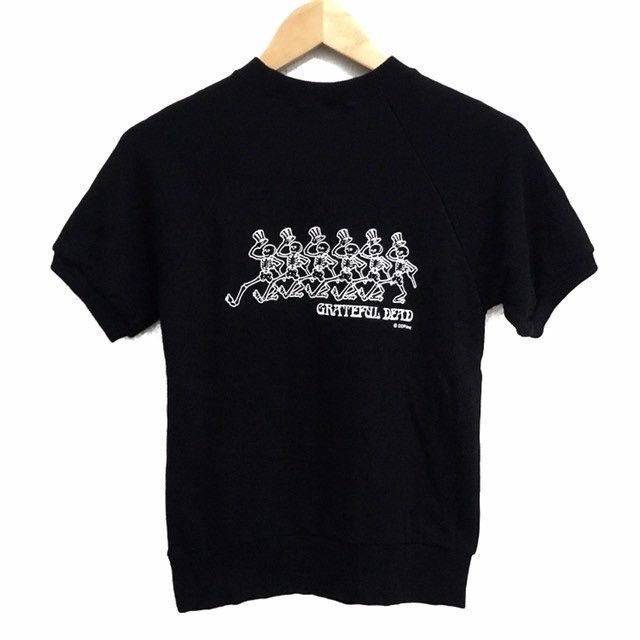 Band Tees × Grateful Dead GRATEFUL DEAD ROCK BAND SHORT SLEEVE SWEATSHIRT Size US XXS / EU 40 - 2 Thumbnail