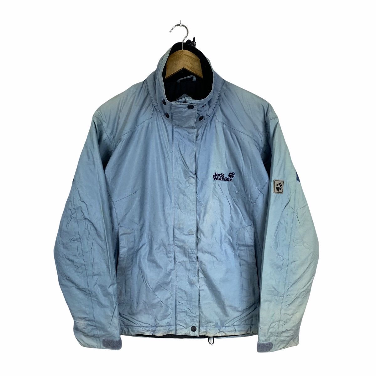 Jack Wolfskin × Vintage VINTAGE JACK WOLFSKINS OUTDOOR FADED DESIGN ZIPPER JACKET Size US S / EU 44-46 / 1 - 1 Thumbnail