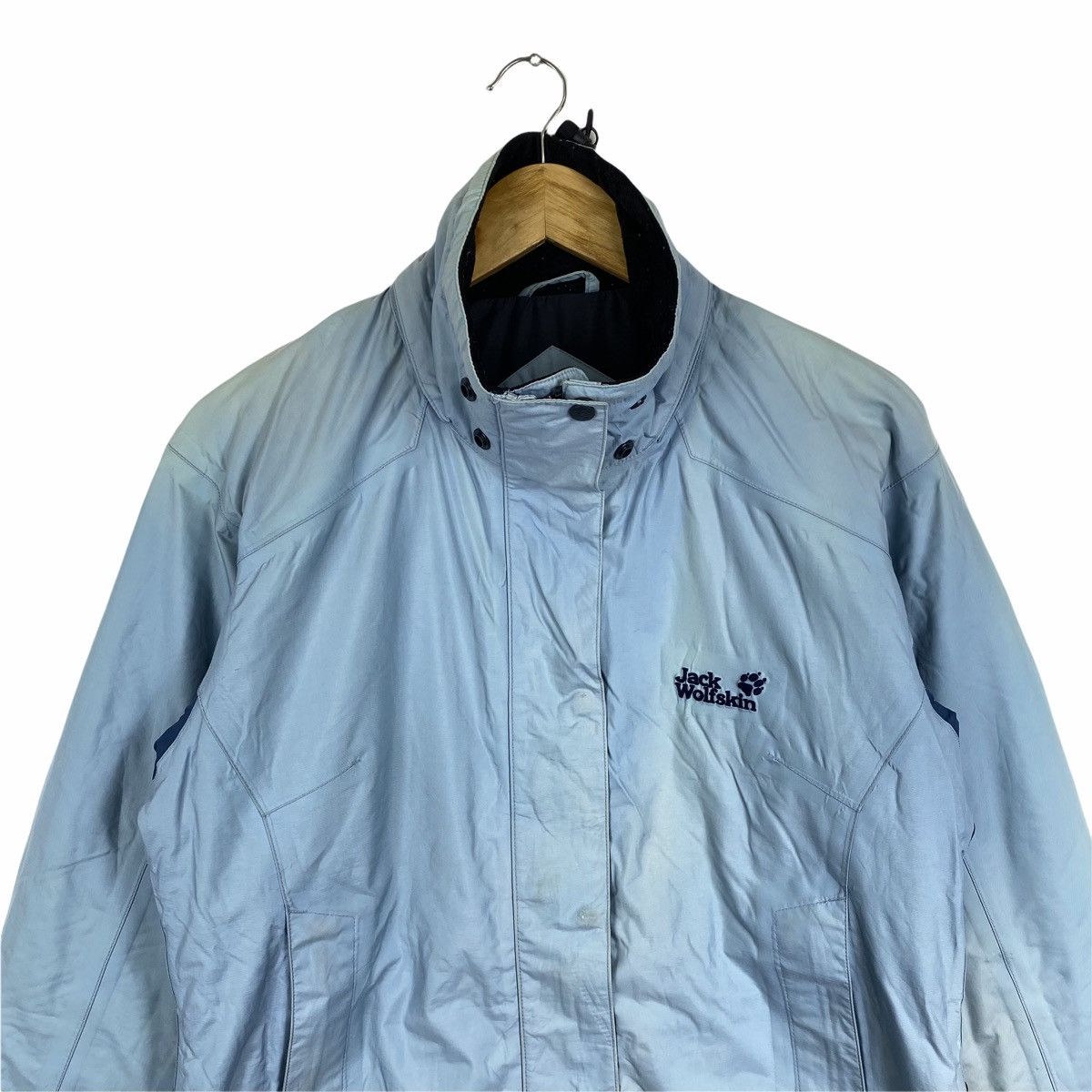 Jack Wolfskin × Vintage VINTAGE JACK WOLFSKINS OUTDOOR FADED DESIGN ZIPPER JACKET Size US S / EU 44-46 / 1 - 6 Thumbnail