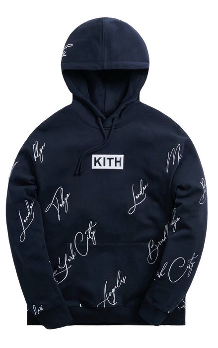 Kith City Script Hoodie Nocturnal  MサイズColumbia