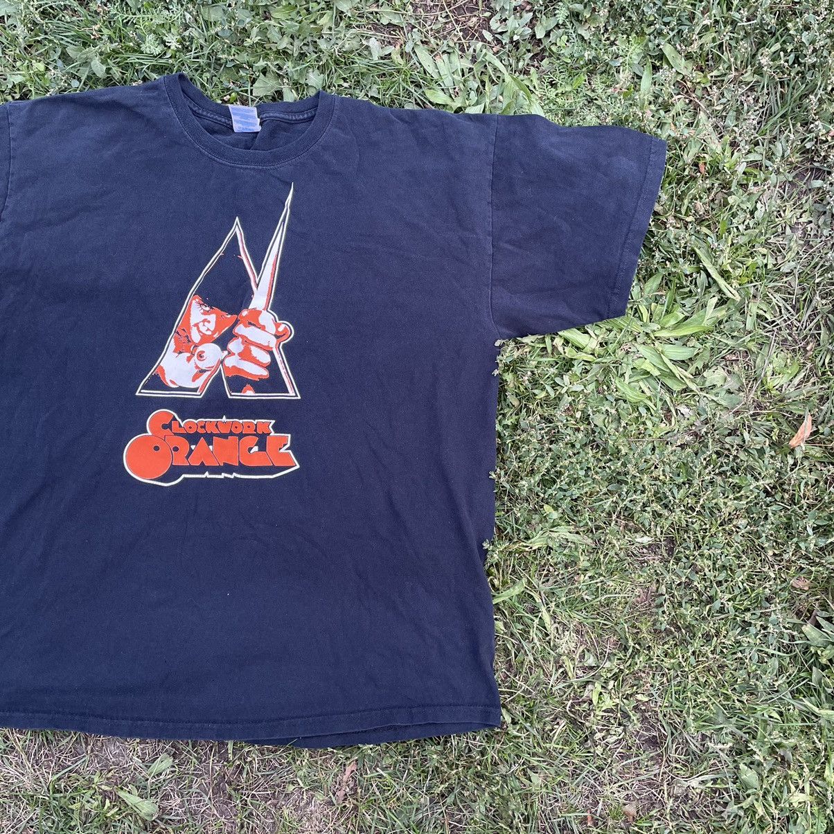 Band Tees Vintage Y2K Clockwork Orange Dead Face Horror Tee Size US XL / EU 56 / 4 - 2 Thumbnail