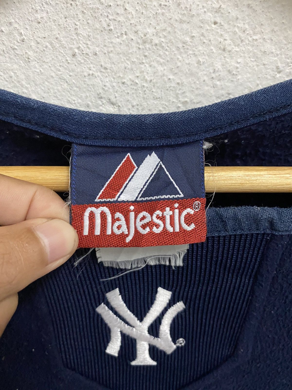 MLB × New York Yankees NEW YORK YANKEES BASEBALL TEAM MLB FLEECE JUMPER PULLOVER Size US L / EU 52-54 / 3 - 4 Thumbnail