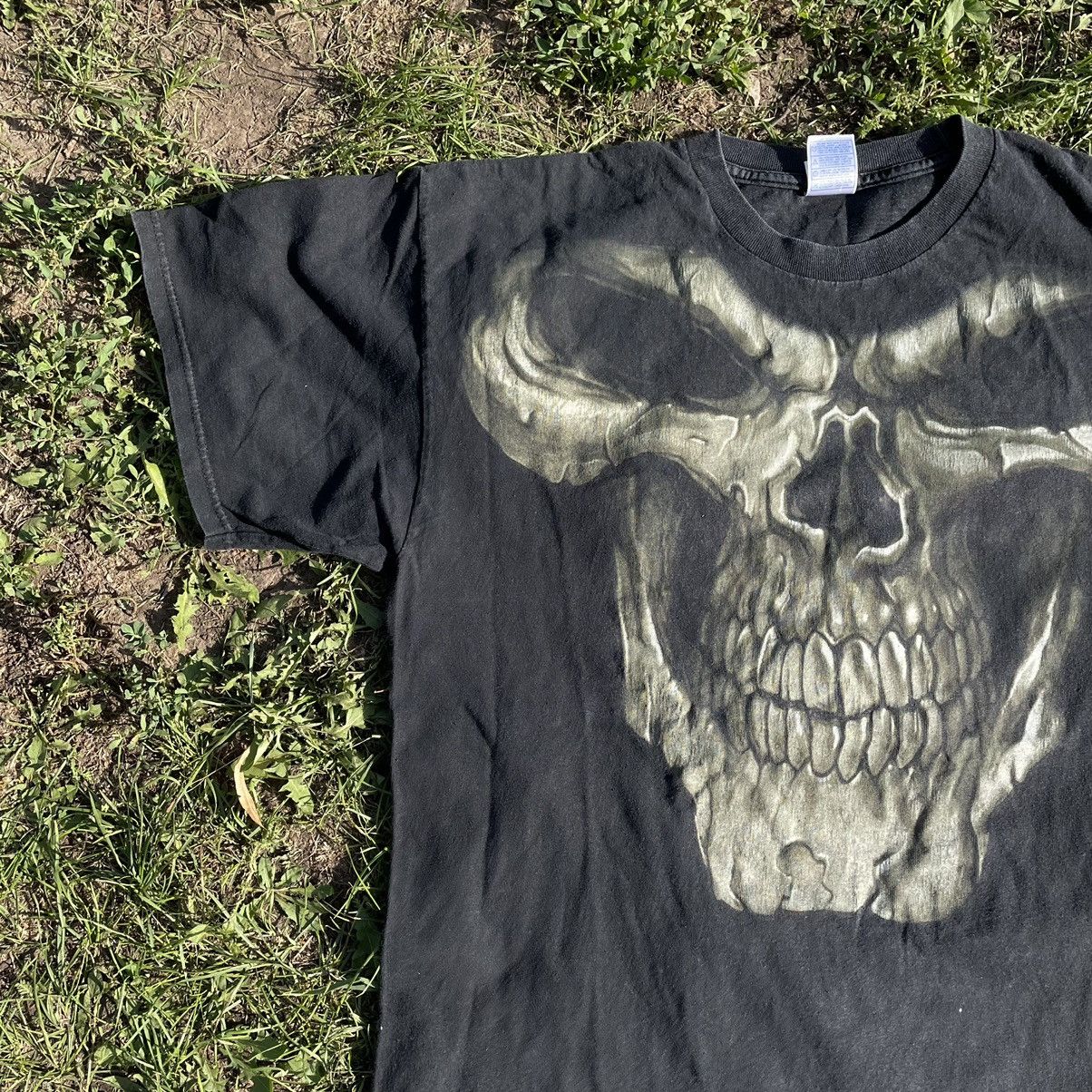 Band Tees Vintage 90s Skulls Dead Face Horror Tee Rock Streetwear Size US L / EU 52-54 / 3 - 3 Thumbnail