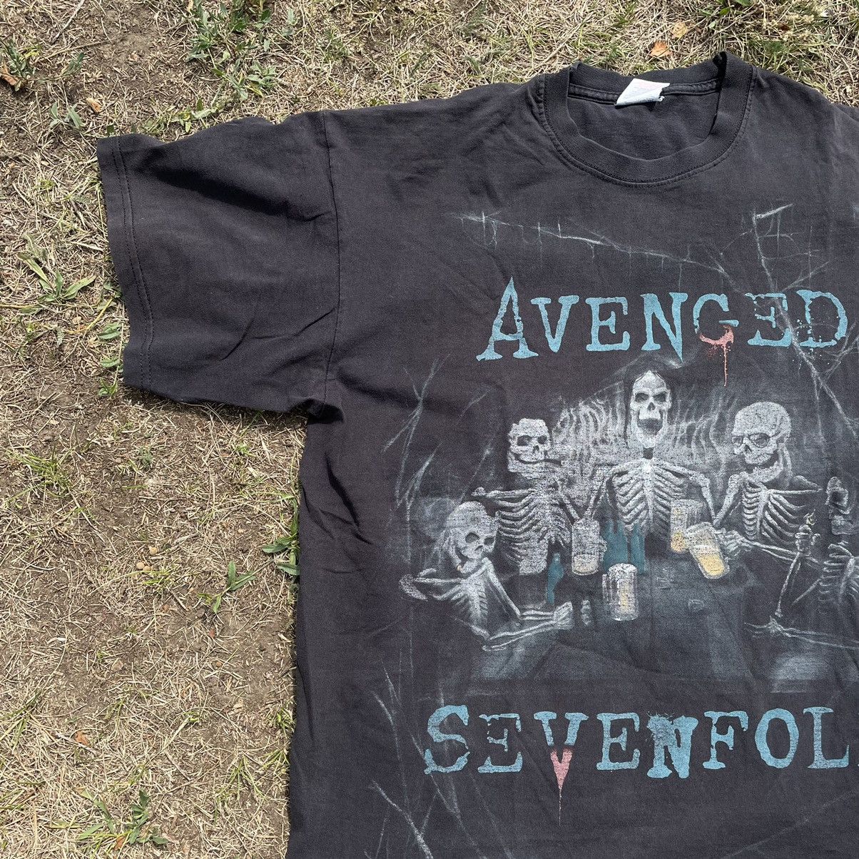 Vintage Vintage Y2K Avenged Sevenfold Sun Faded Graphic Tee Indie L Size US L / EU 52-54 / 3 - 2 Thumbnail