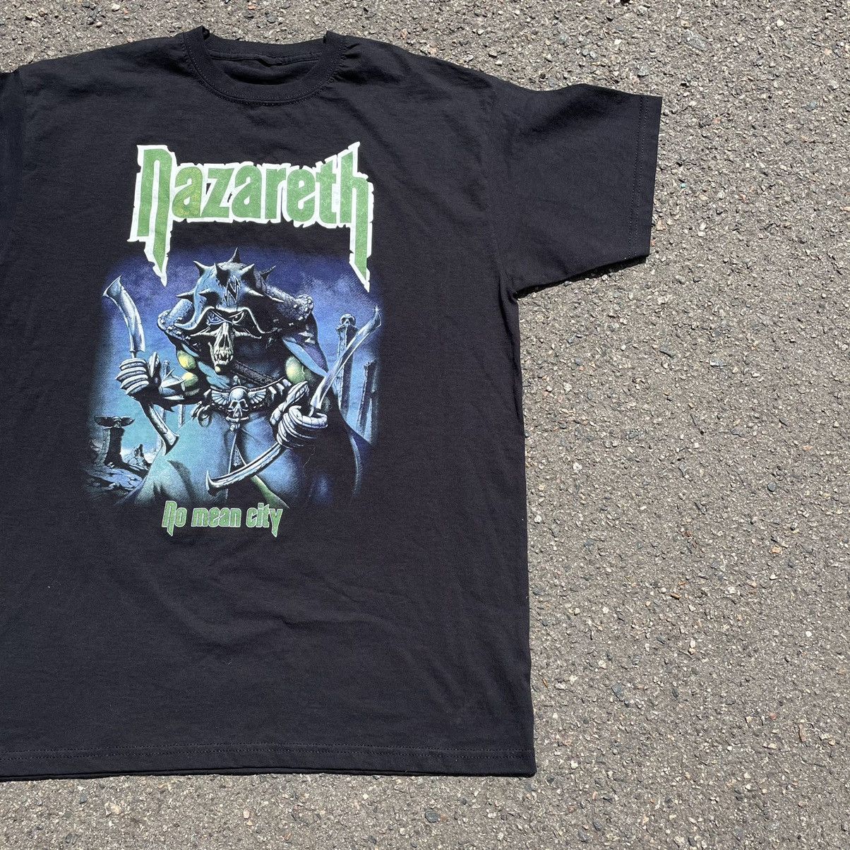 Vintage Vintage 90s Nazareth Band Graphic Tee Faded Black Grail L Size US L / EU 52-54 / 3 - 2 Thumbnail