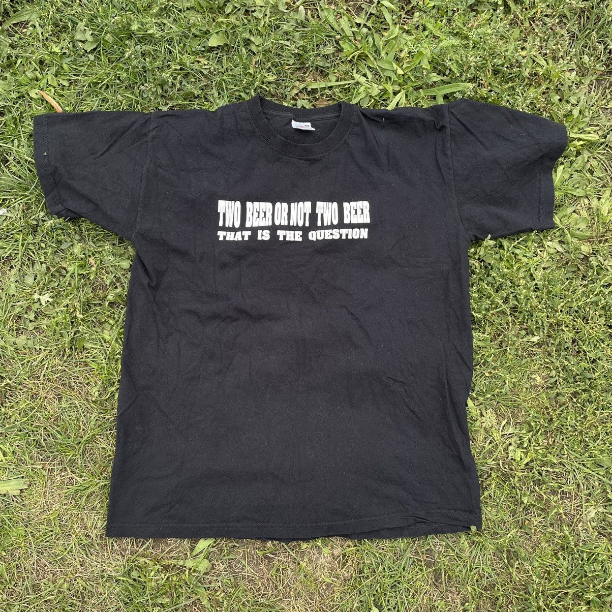 Vintage Vintage Y2K Graphic Tee Sun Faded Humor Streetwear Cropped M Size US M / EU 48-50 / 2 - 1 Thumbnail