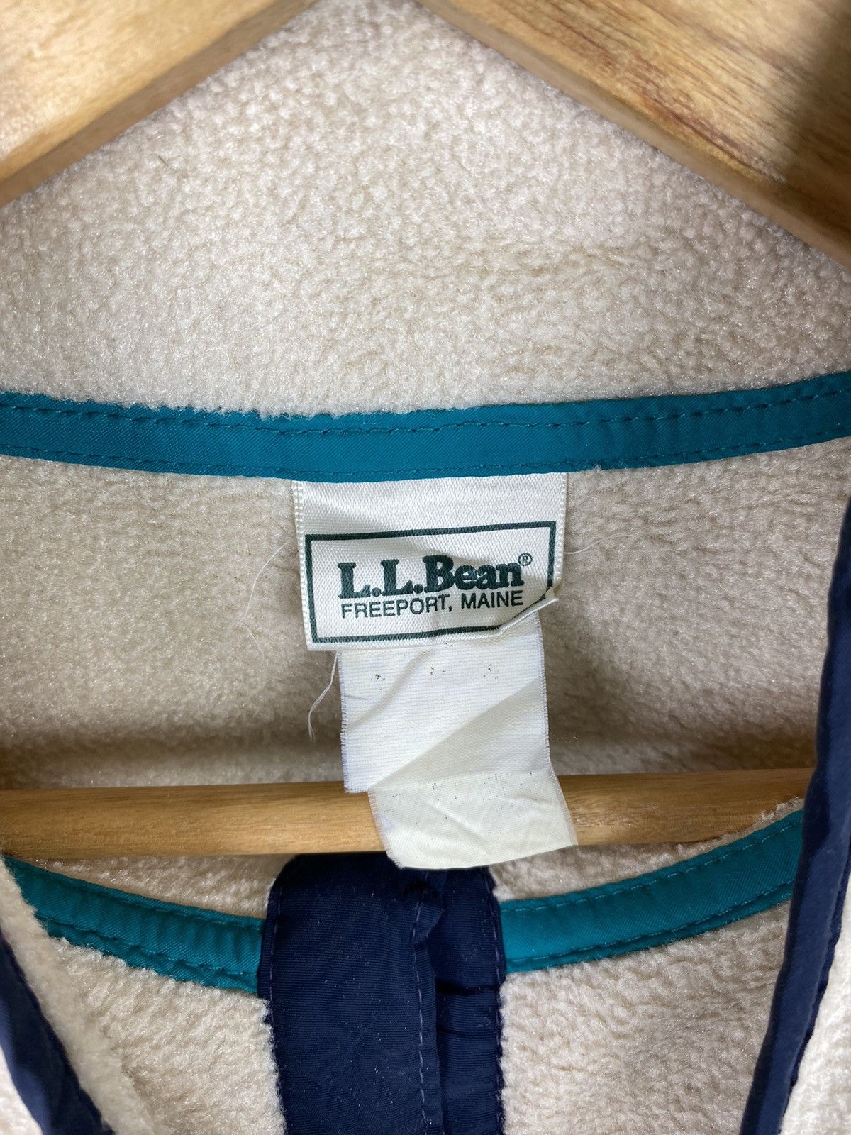 L.L. Bean × Vintage VINTAGE L.L BEAN SMALL LOGO OUTDOOR FLEECE SWEATSHIRT Size US L / EU 52-54 / 3 - 4 Thumbnail