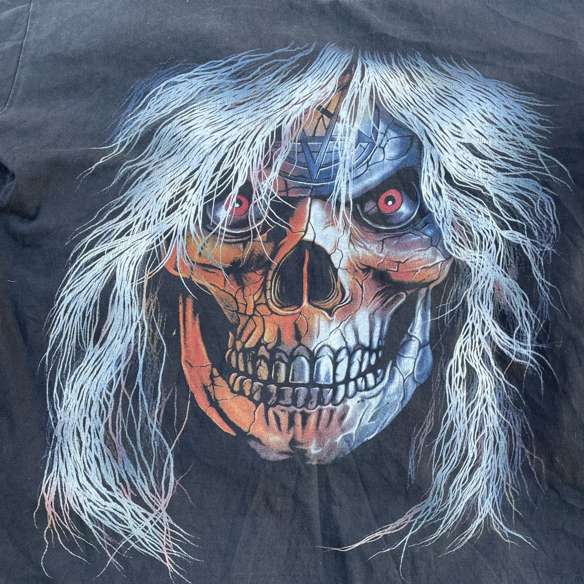 Vintage Vintage Y2K Skull Graphic Tee Horror Grunge Streetwear L Size US L / EU 52-54 / 3 - 4 Thumbnail