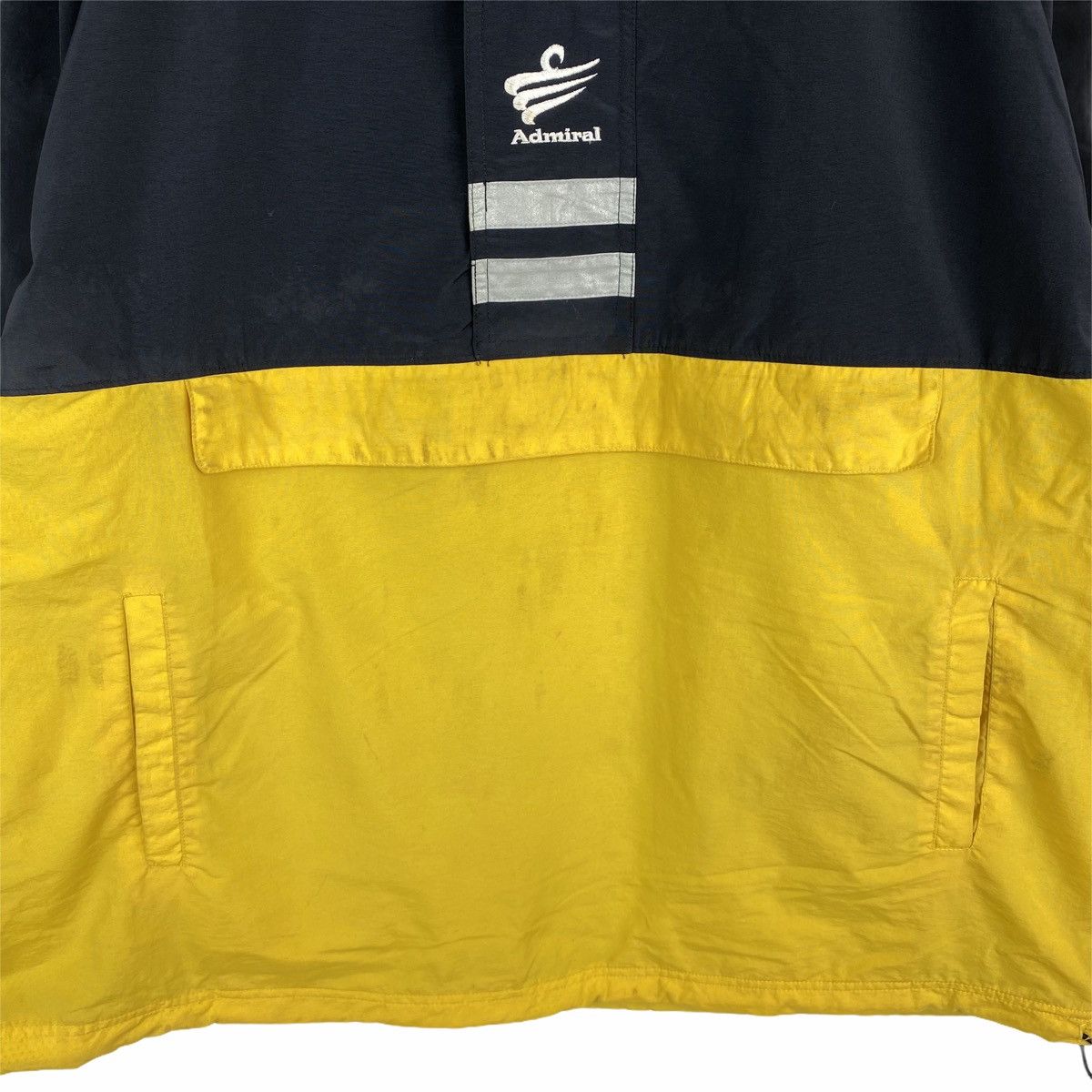 Vintage VINTAGE ADMIRAL CENTER LOGO SPORTSWEAR HALF ZIPPER JACKET Size US XL / EU 56 / 4 - 6 Thumbnail