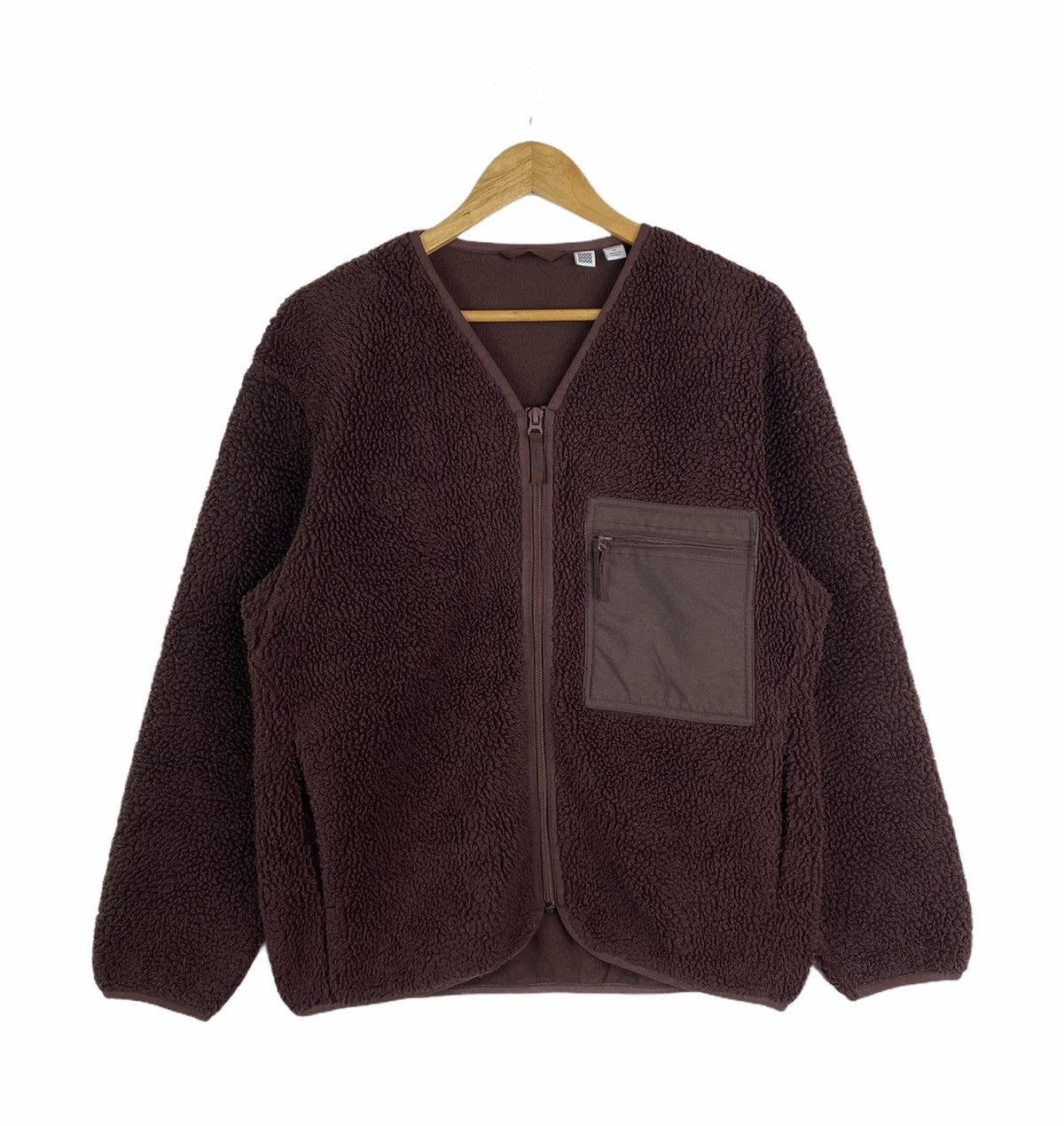 Lemaire UNIQLO LEMAIRE Japanese Brand Fleece Sherpa Sweater Jacket Size US M / EU 48-50 / 2 - 1 Thumbnail