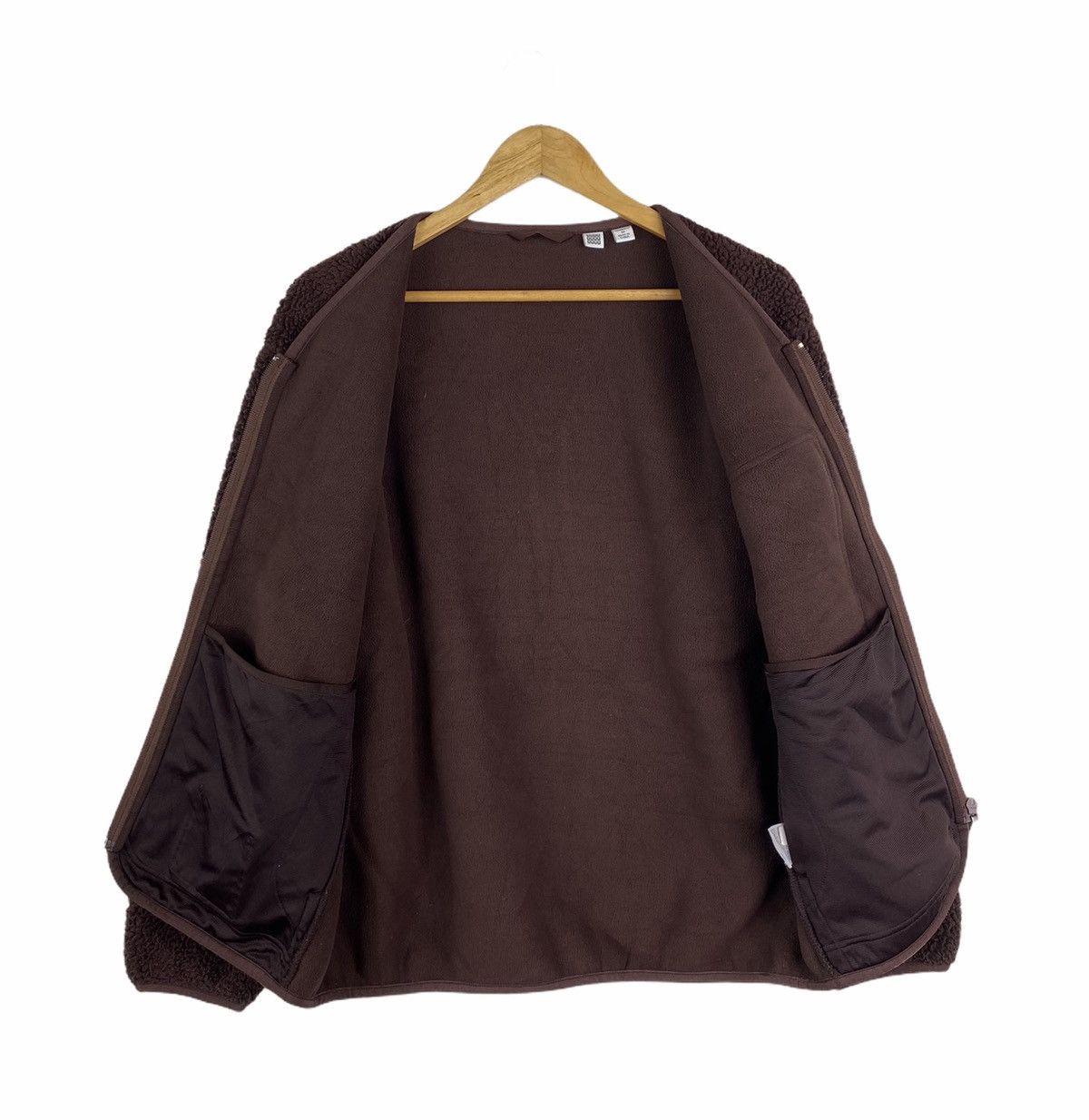 Lemaire UNIQLO LEMAIRE Japanese Brand Fleece Sherpa Sweater Jacket Size US M / EU 48-50 / 2 - 2 Thumbnail