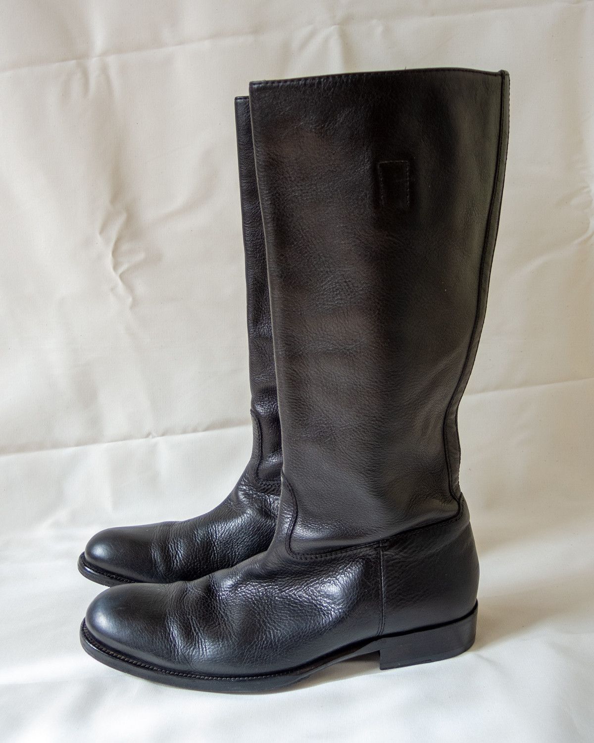 image of Gucci By Tom Ford Vintage Riding Boots in Black, Men's (Size 11)