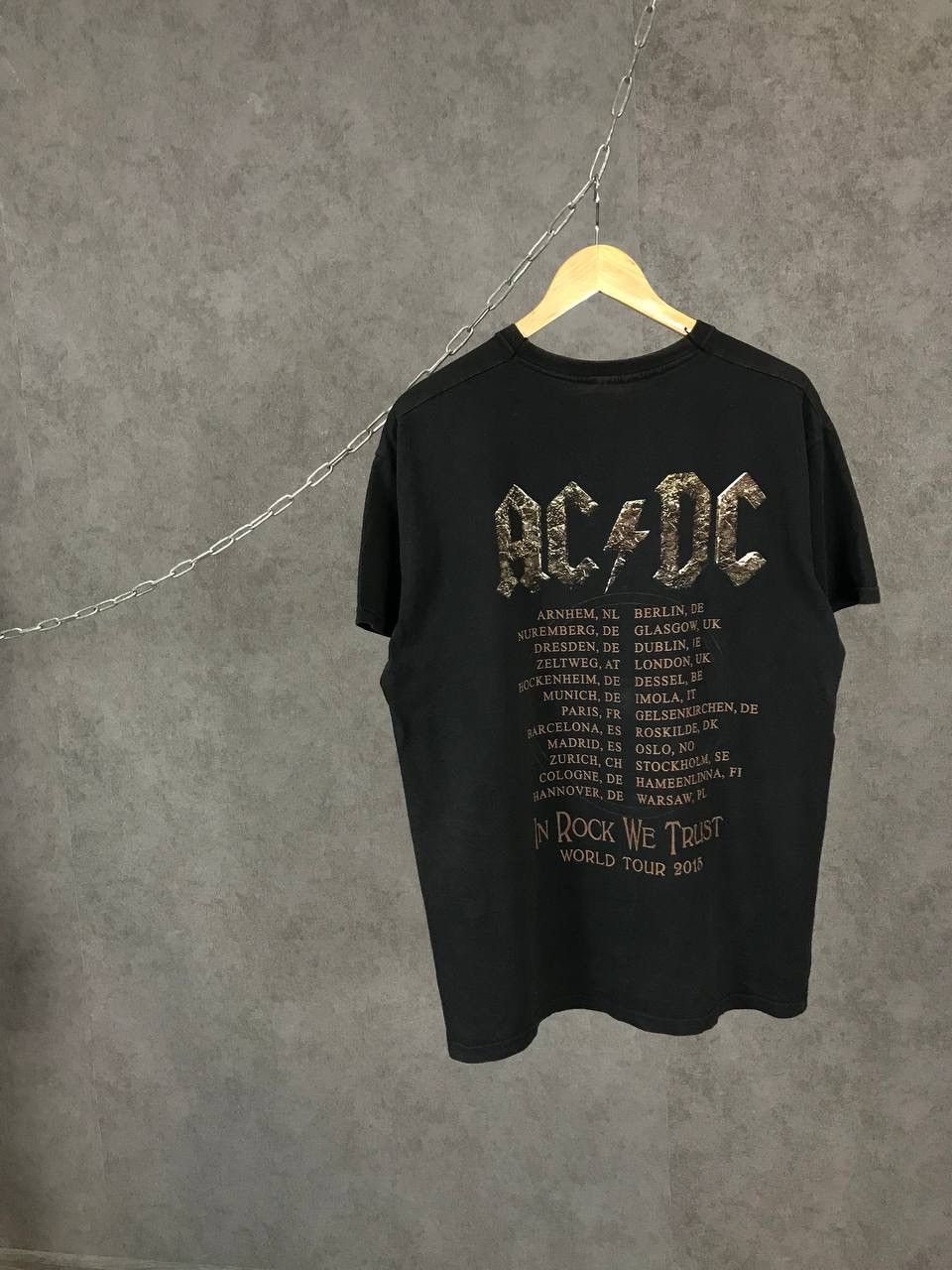 AC/DC × Band Tees AC/DC rock band tour tee Size US L / EU 52-54 / 3 - 2 Thumbnail