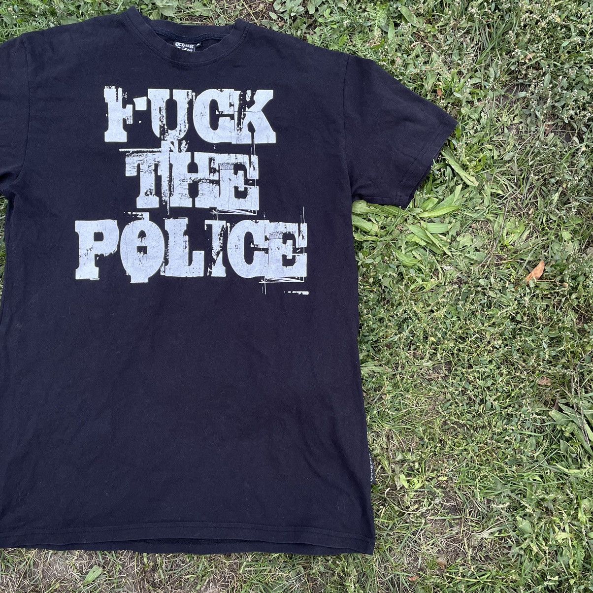 Vintage Vintage Y2K ADULT “ F🗯CK THE POLICE “ Buymypiece Humor Tee Size US XL / EU 56 / 4 - 2 Thumbnail