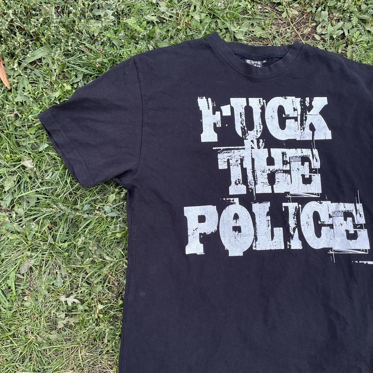 Vintage Vintage Y2K ADULT “ F🗯CK THE POLICE “ Buymypiece Humor Tee Size US XL / EU 56 / 4 - 3 Thumbnail