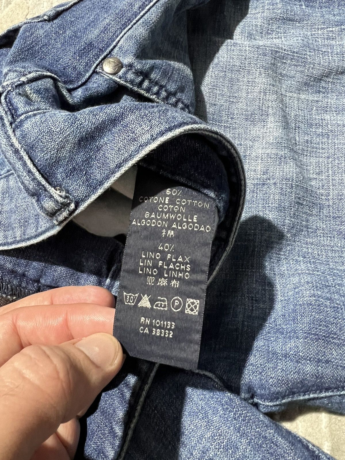 Ermenegildo Zegna Zegna jeans pants sale luxury slim Size US 30 / EU 46 - 7 Thumbnail