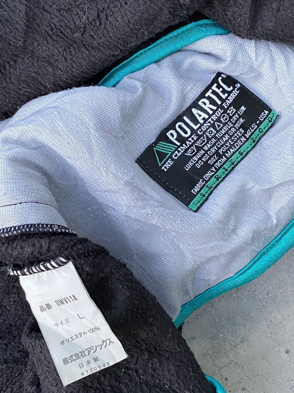 Polartec × Woolrich Woolen Mills Vintage Woolrich Fleece Zipped Jacket Size US L / EU 52-54 / 3 - 4 Thumbnail