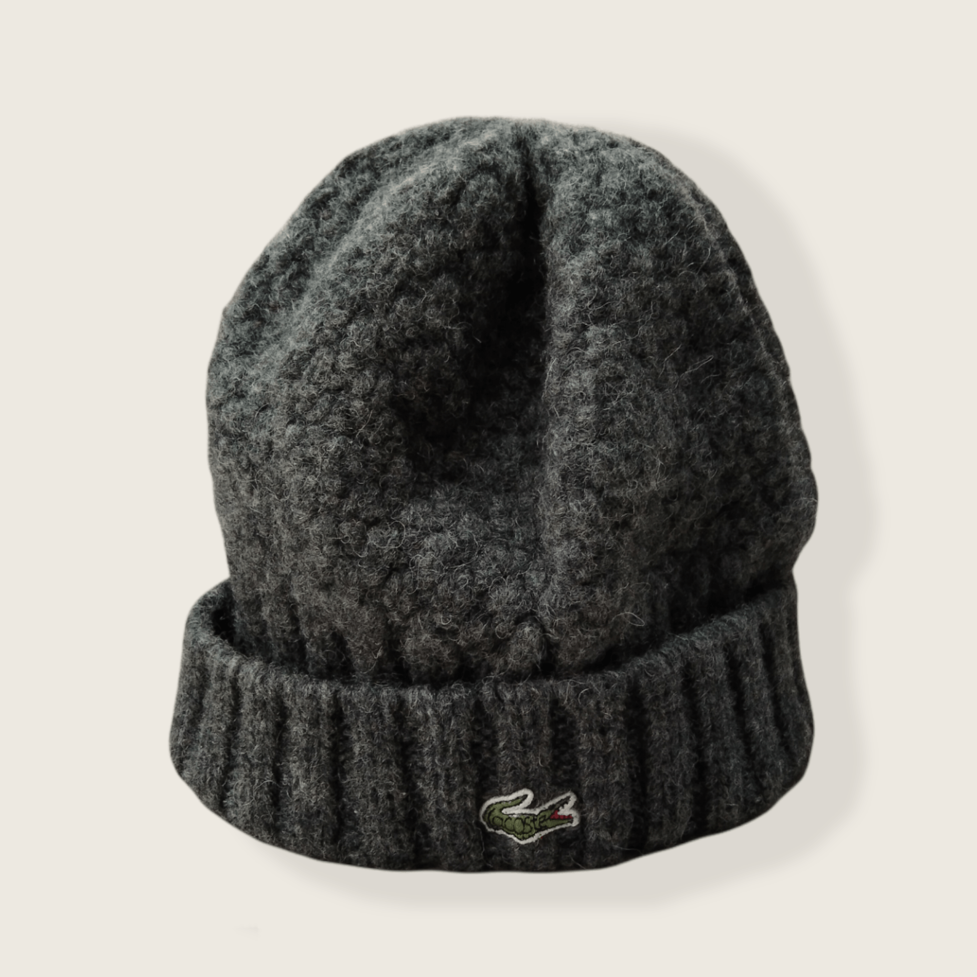 Lacoste LACOSTE KNITTED WOOL CUFFED BEANIE JAPAN Size ONE SIZE - 19 Thumbnail