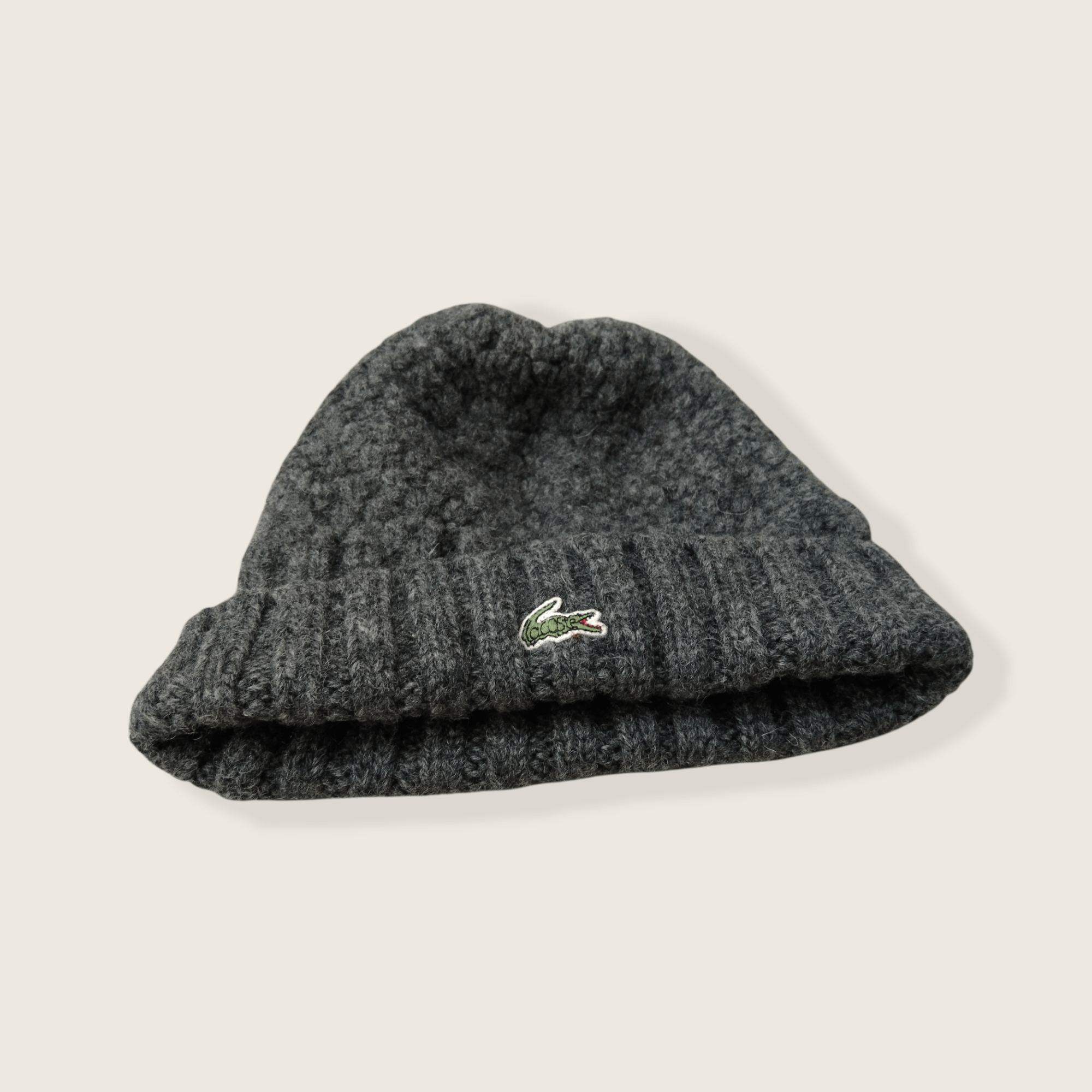 Lacoste LACOSTE KNITTED WOOL CUFFED BEANIE JAPAN Size ONE SIZE - 14 Thumbnail