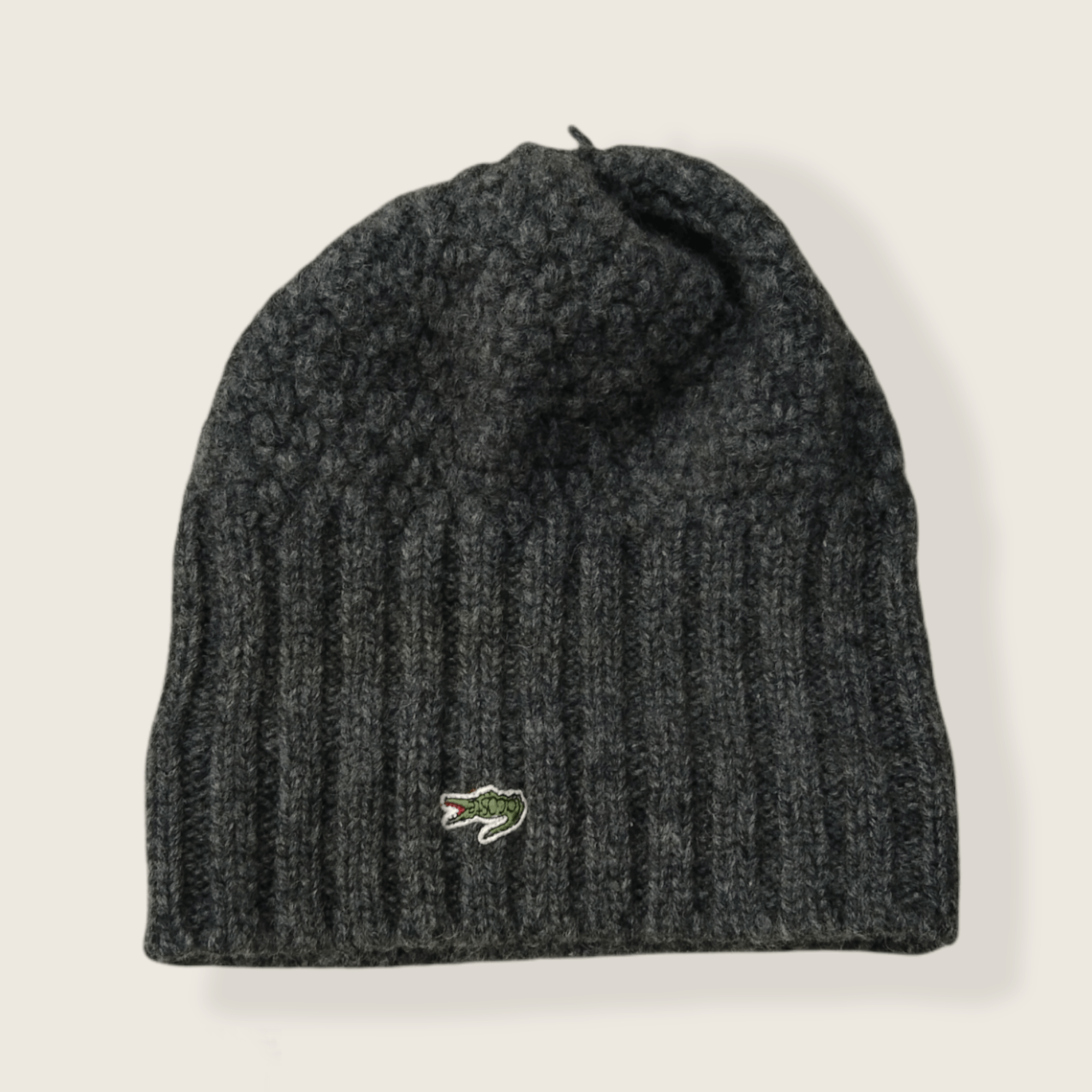 Lacoste LACOSTE KNITTED WOOL CUFFED BEANIE JAPAN Size ONE SIZE - 17 Thumbnail